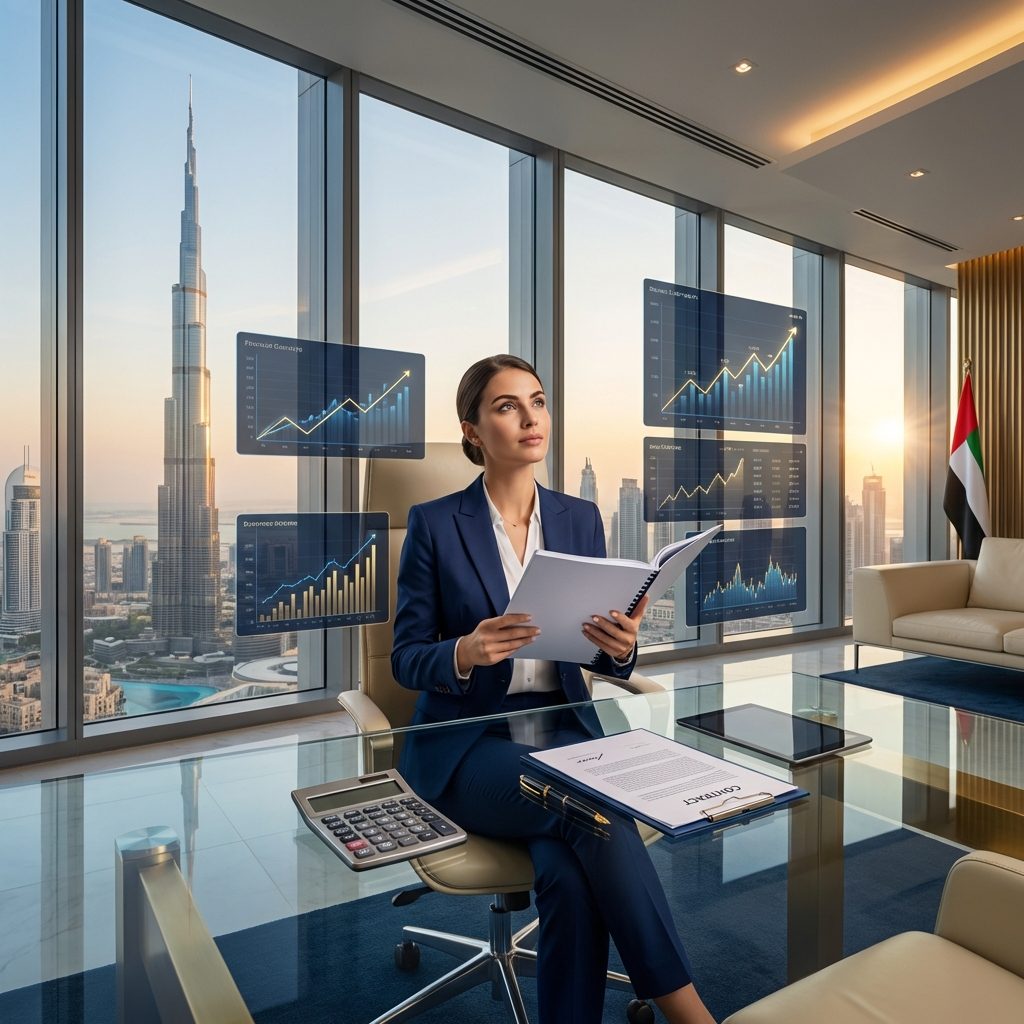 An adviser at work in the office