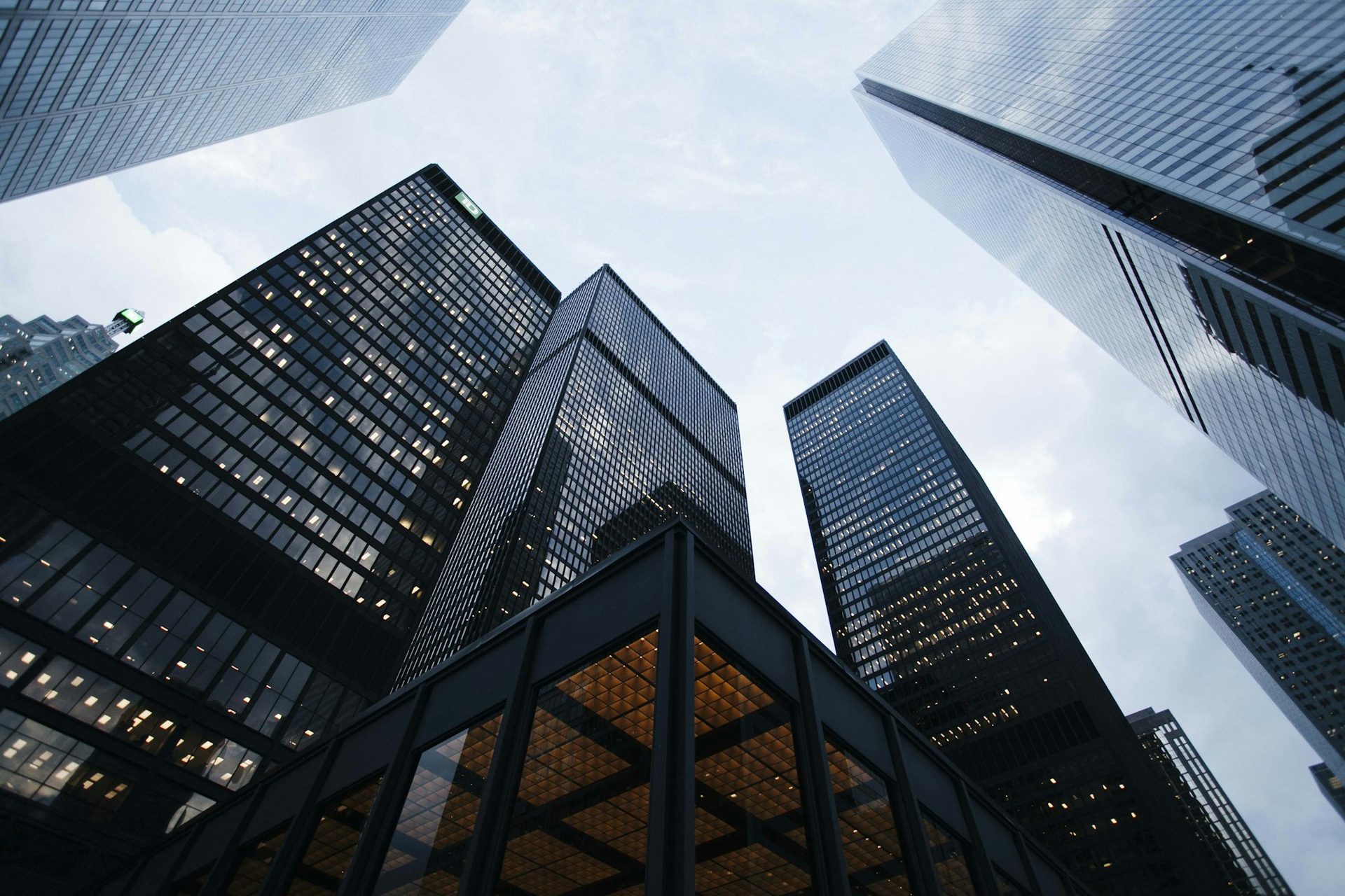 Towers along Business Bay